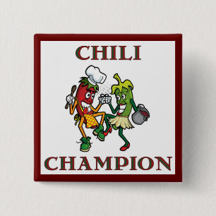 Chili-Meister-Tanzen-Chili-Knopf Button