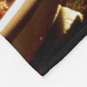 Chili mit Cornbread Fleecedecke (Ecke)