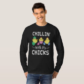Chili' mit meinen Chicks Osterfeiertag lustig T-Shirt (Vorne ganz)