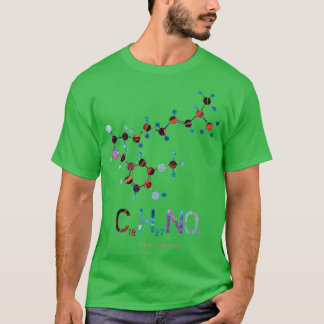 Chili Molecule Capsaicin Chemie T-Shirt