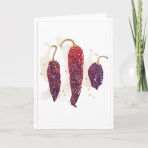 CHILI PAPRIKA Grußkarte Karte