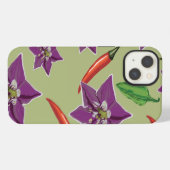 Chili Paprika iPhone Hülle (Rückseite (Horizontal))