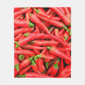 CHILI PAPRIKASCHOTEN 2 FLEECEDECKE (Vorderseite)