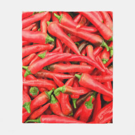 CHILI PAPRIKASCHOTEN 2 FLEECEDECKE