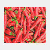 CHILI PAPRIKASCHOTEN 2 FLEECEDECKE (Vorderseite (Horizontal))