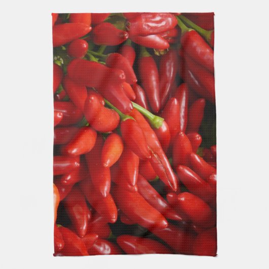 CHILI PAPRIKASCHOTEN 3 GESCHIRRTUCH (Vertikal)