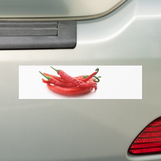 Chili-Paprikaschoten Autoaufkleber (Auf Auto)