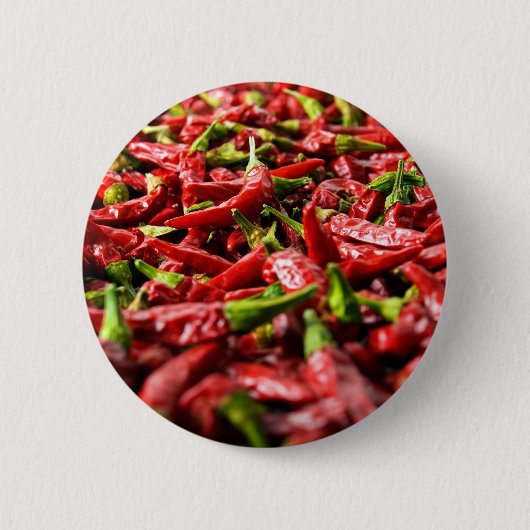 Chili-Paprikaschoten Button (Vorderseite)
