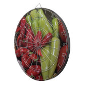 Chili-Paprikaschoten Dartscheibe (Vorderseite rechts)