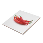 Chili-Paprikaschoten Fliese (Seite)