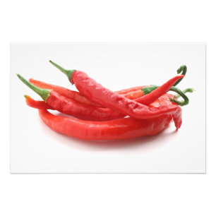 Chili-Paprikaschoten Fotodruck