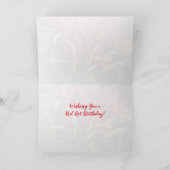 Chili Paprikaschoten Geburtstagskarte Karte (Innenseite)