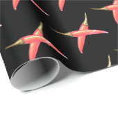 Chili-Paprikaschoten Geschenkpapier (Rolleneckpunkt)