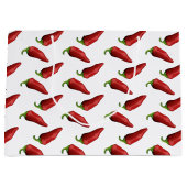 Chili-Paprikaschoten Große Geschenktüte (Vorderseite)