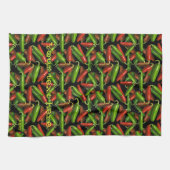 Chili-Paprikaschoten Handtuch (Horizontal)