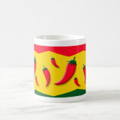 Chili-Paprikaschoten Kaffeetasse (Mittel)