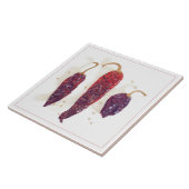 CHILI PAPRIKASCHOTEN Keramik Tile Fliese (Seite)