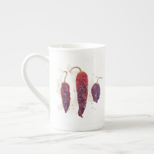 CHILI PAPRIKASCHOTEN Knochenerkrankung Tasse der C (Links)