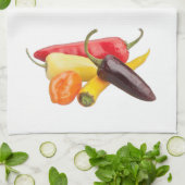 "Chili Paprikaschoten Küchentücher (Gefaltet)