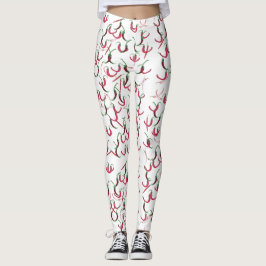 Chili-Paprikaschoten Leggings