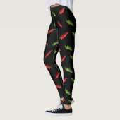 Chili-Paprikaschoten Leggings (Links)