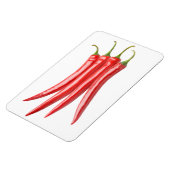 Chili-Paprikaschoten Magnet (Linke Seite)