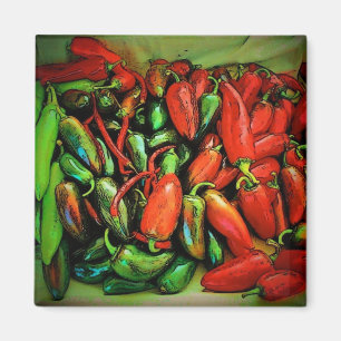 Chili-Paprikaschoten-Magnet Magnet