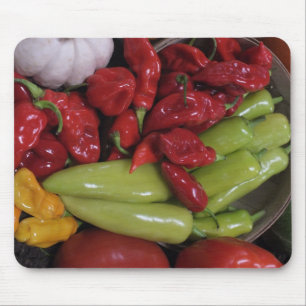 Chili-Paprikaschoten Mousepad