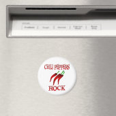 Chili Paprikaschoten Rock Magnet (In Situ (Geschirrspüler))