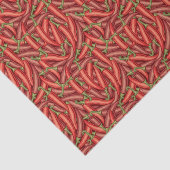 Chili-Paprikaschoten Seidenpapier (Ausschnitt)