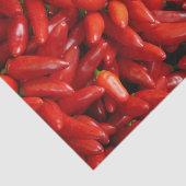 Chili-Paprikaschoten Seidenpapier (Ausschnitt)