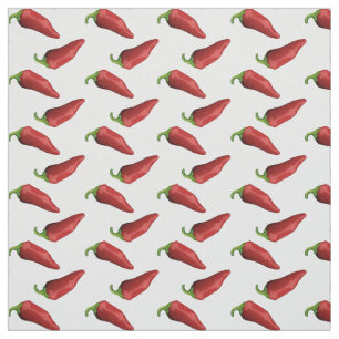 Chili-Paprikaschoten Stoff