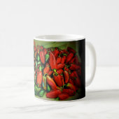Chili-Paprikaschoten-Tasse Kaffeetasse (VorderseiteRechts)