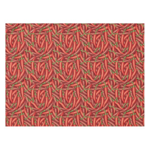 Chili-Paprikaschoten Tischdecke