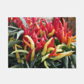 Chili-Paprikaschoten-Tür-Matte Fußmatte (Vorderseite)