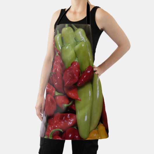 Chili Paprikaschoten und Veggies Schürze (InSitu)