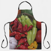 Chili Paprikaschoten und Veggies Schürze (Vorderseite)