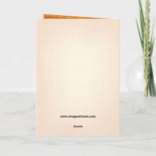 Chili Paprikaschoten Weihnachts Faltenkarte Karte (Rückseite)