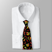 Chili Pepper Capsicum Frucht Neck Tie Fun Farbenfr Krawatte (Gebunden)