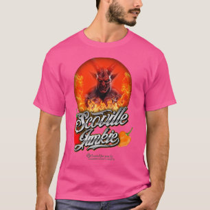Chili Pepper Design Devil Statement Scoville Junki T-Shirt