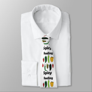 Chili Pepper Feeling Spicy Fiesta Party Krawatte