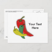 Chili Pepper Group Postkarte (Vorne/Hinten)