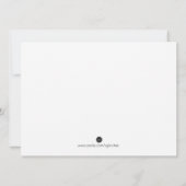 Chili Pepper Hochzeit Probe Dinner einladen Einladung (Rückseite)