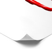 Chili Pepper Lover Poster (Ecke)