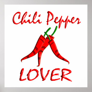 Chili Pepper Lover Poster