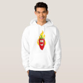 Chili Pepper Mens Hoodie (Vorne ganz)