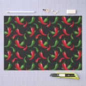 Chili Pepper-Musterpapier Seidenpapier (Handwerk)