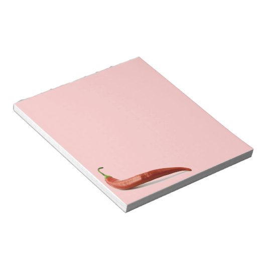 Chili Pepper Notepad Notizblock (angewinkelt)