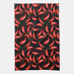 Chili Pepper Pattern Küchentuch
