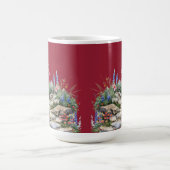 Chili Pepper Red Rock Garden Wildblumen Kaffeetasse (Mittel)
